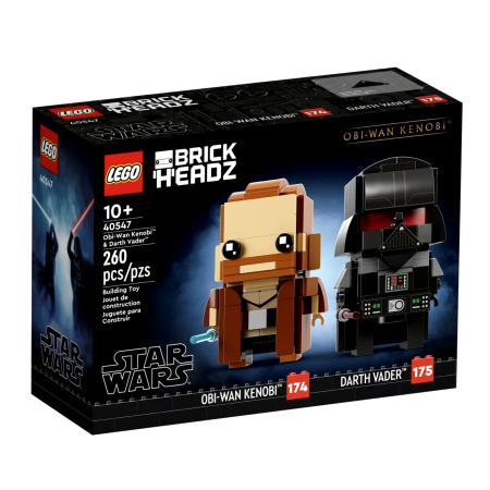 LEGO BrickHeadz 40547 Obi-Wan Kenobi i Darth Vader Star Wars